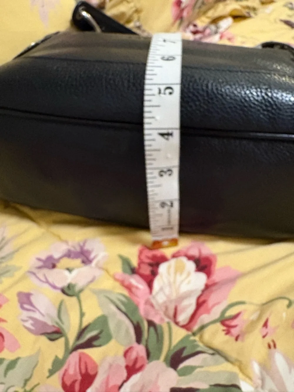 Longchamp Black Leather Bag ~ Forelli Style - Picture 12 of 12